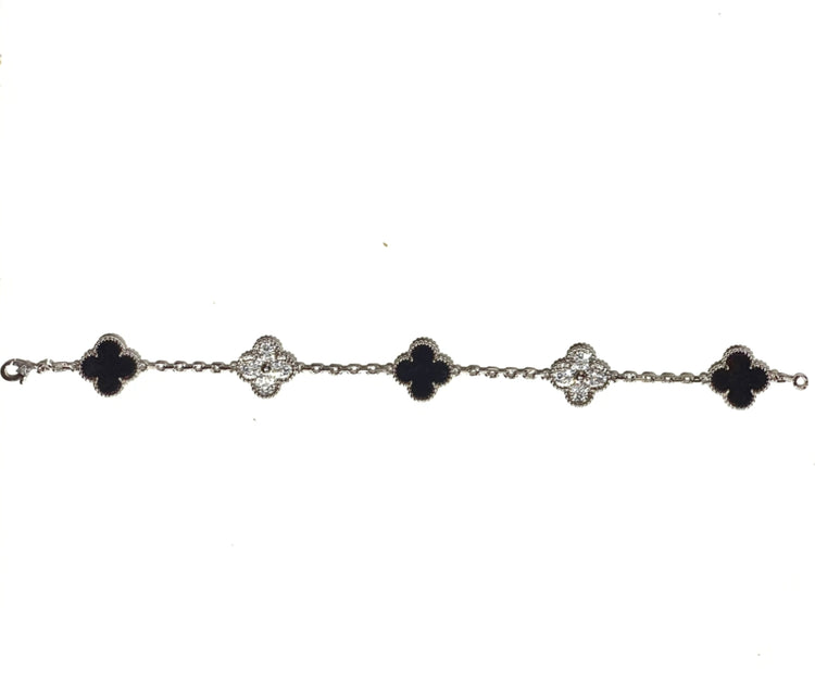 S925 Clover Charm Bracelets