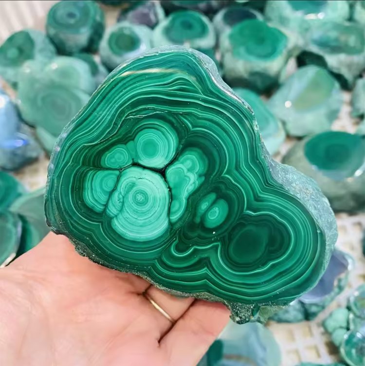 Raw Malachite