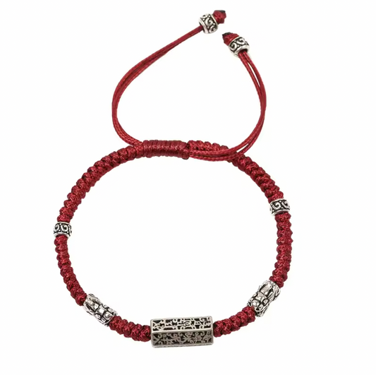 S925 Mantra Rope Bracelet for Piace